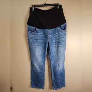 Hatch Cropped Maternity Jeans